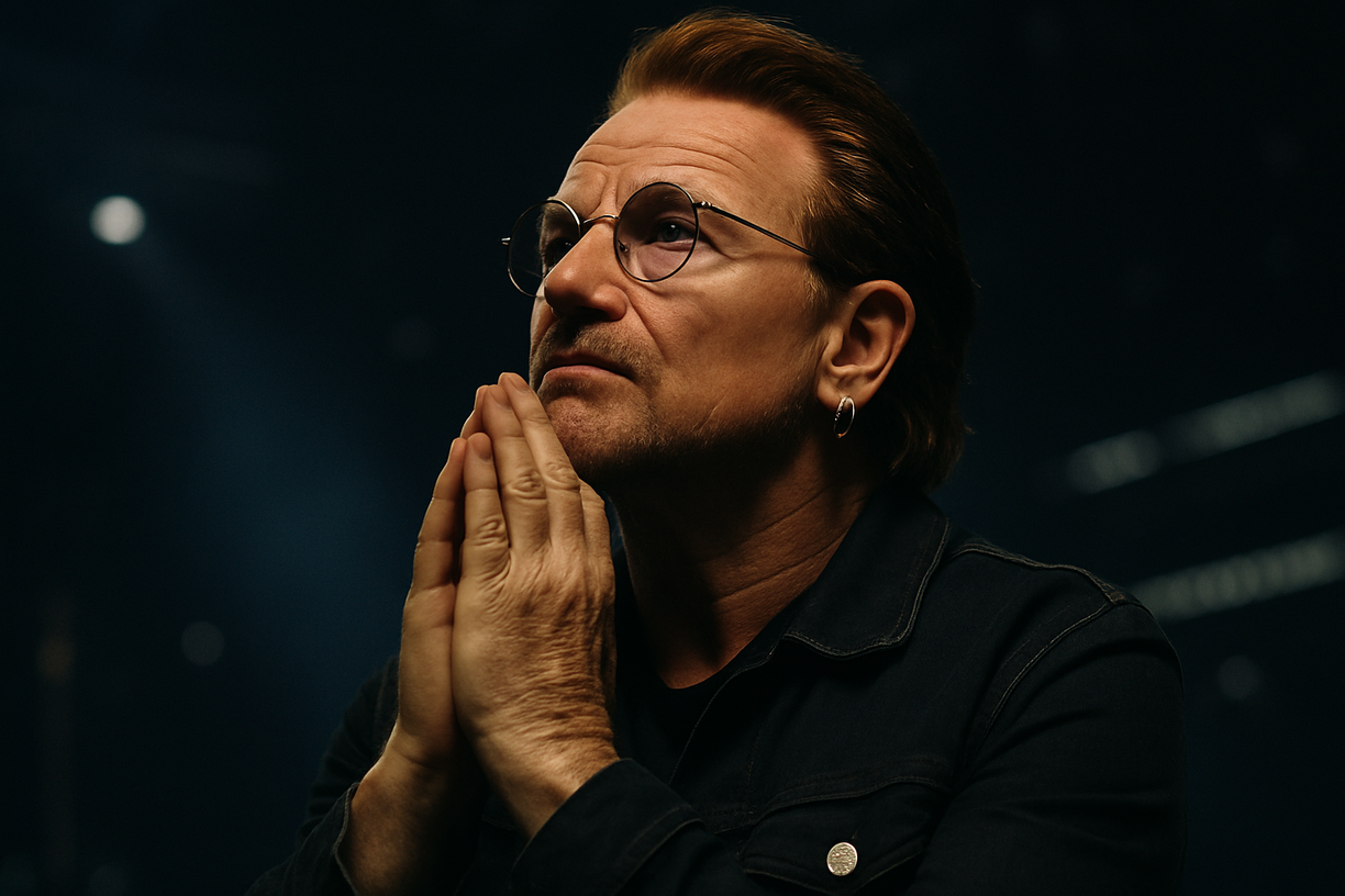 Entre a dúvida e a certeza A jornada de fé de Bono Vox